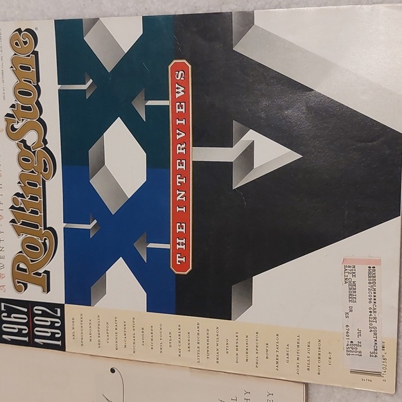 Set of 2, 25th Anniversary Special Rolling Stone Magazines - Picture 2 of 11